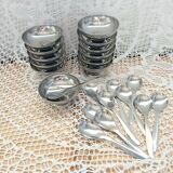 12 sorbet cups + 12 stainless steel spoons