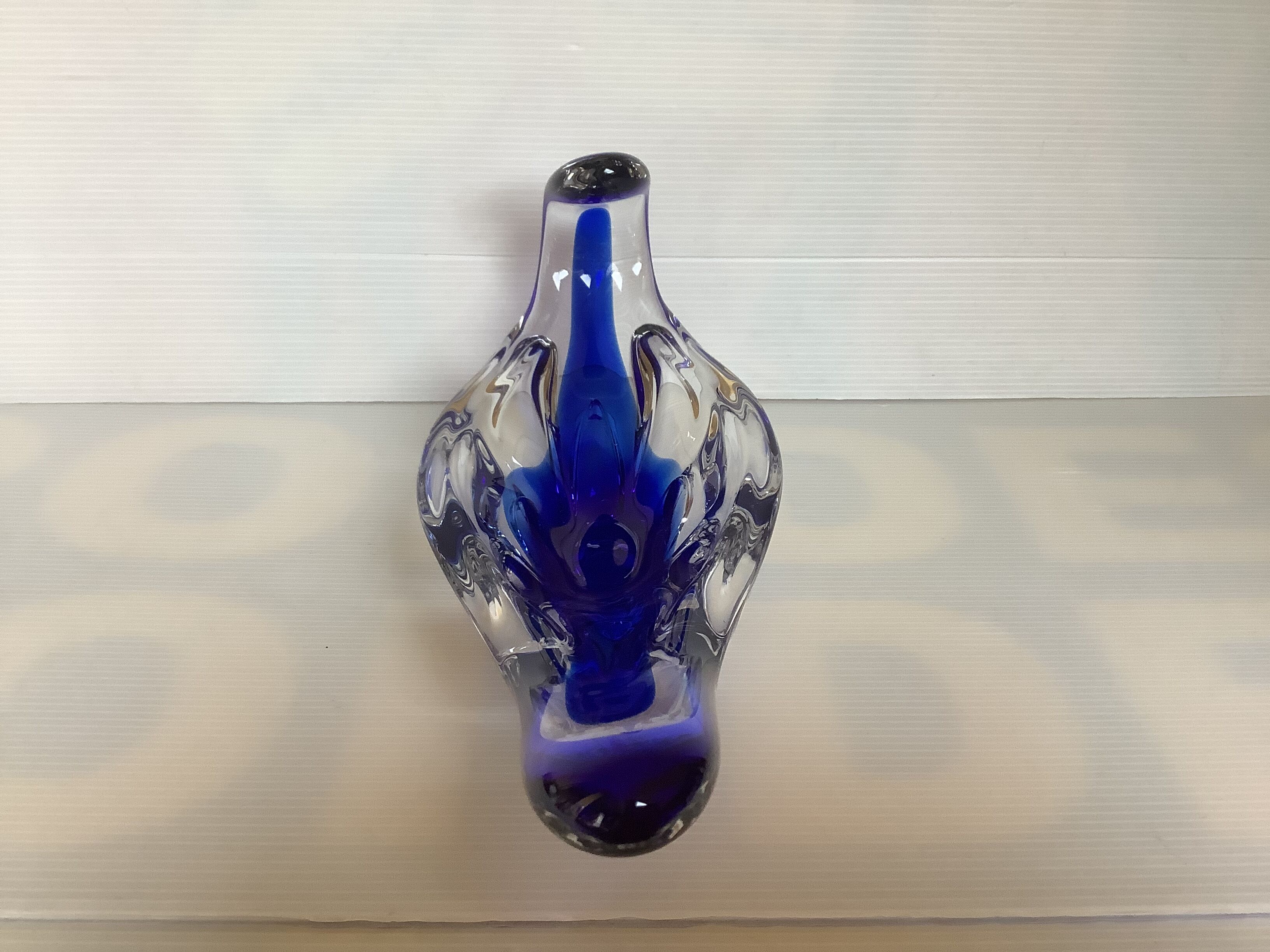 Bayel crystal cobalt blue cup