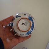 Tasse et assiette peint à la main