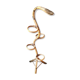 Rattan plant-holder snake