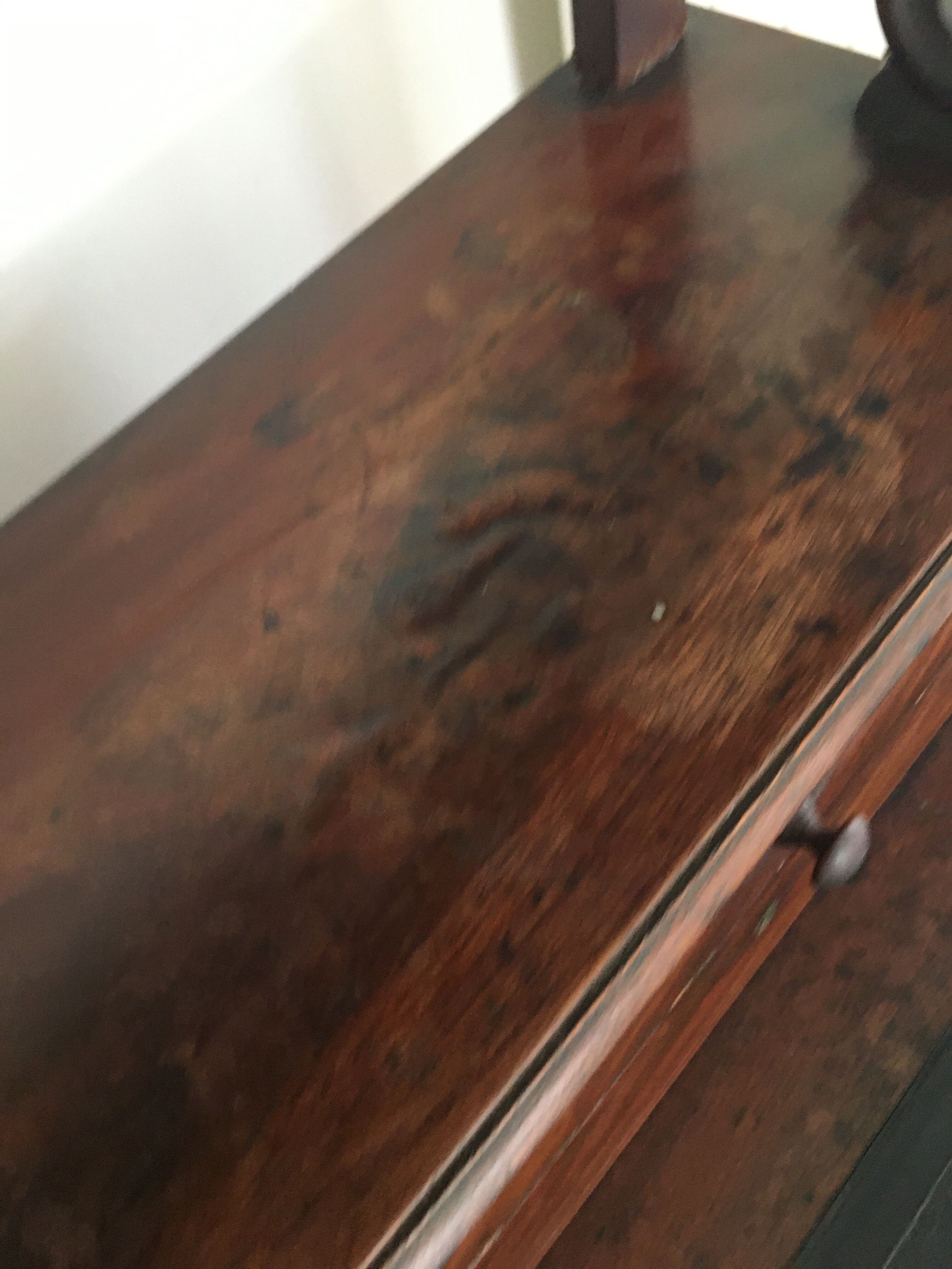 Wooden secretary office