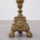 Large copper church candle holder, France 19th century