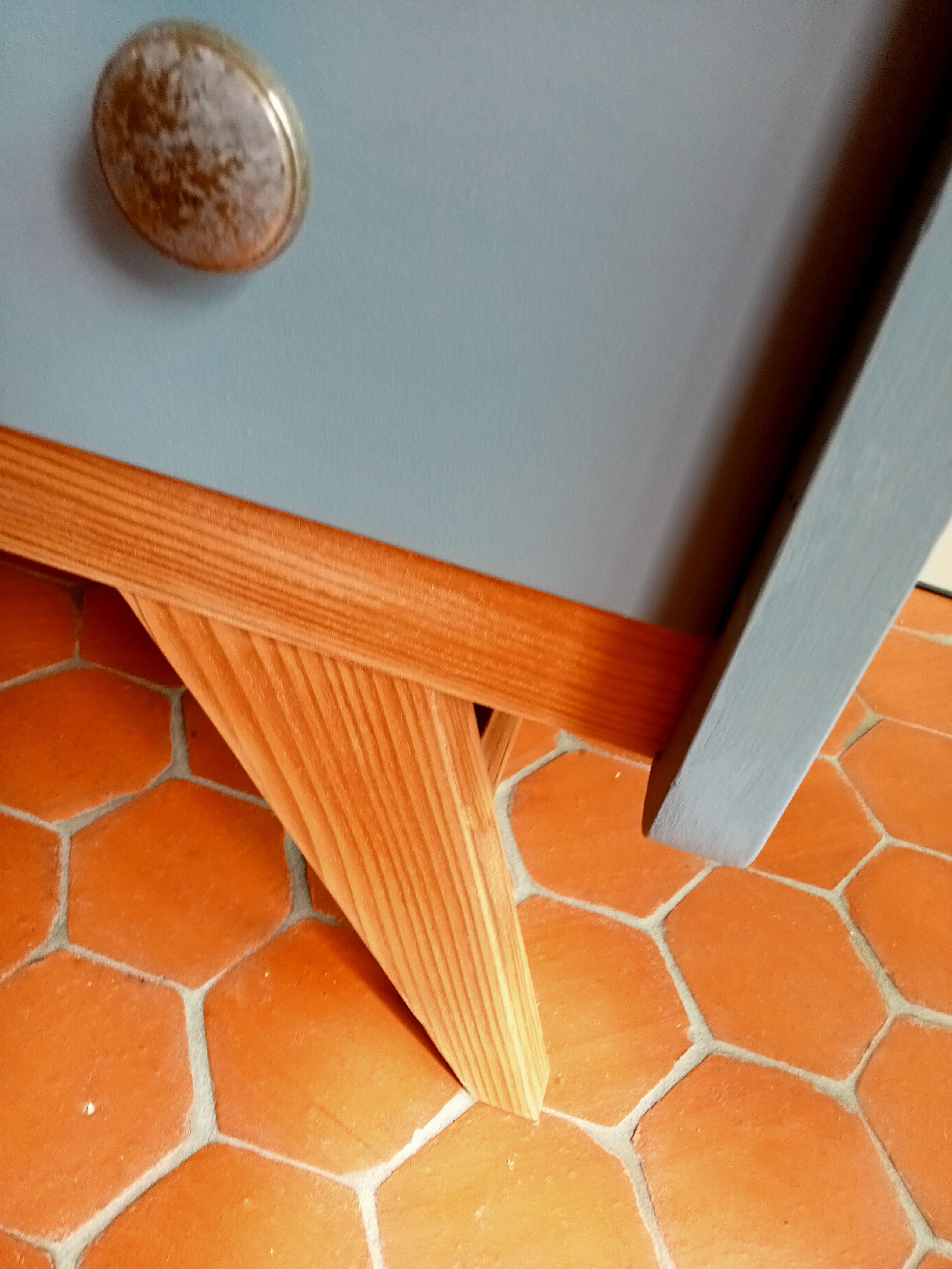 Restyled vintage chest of drawers