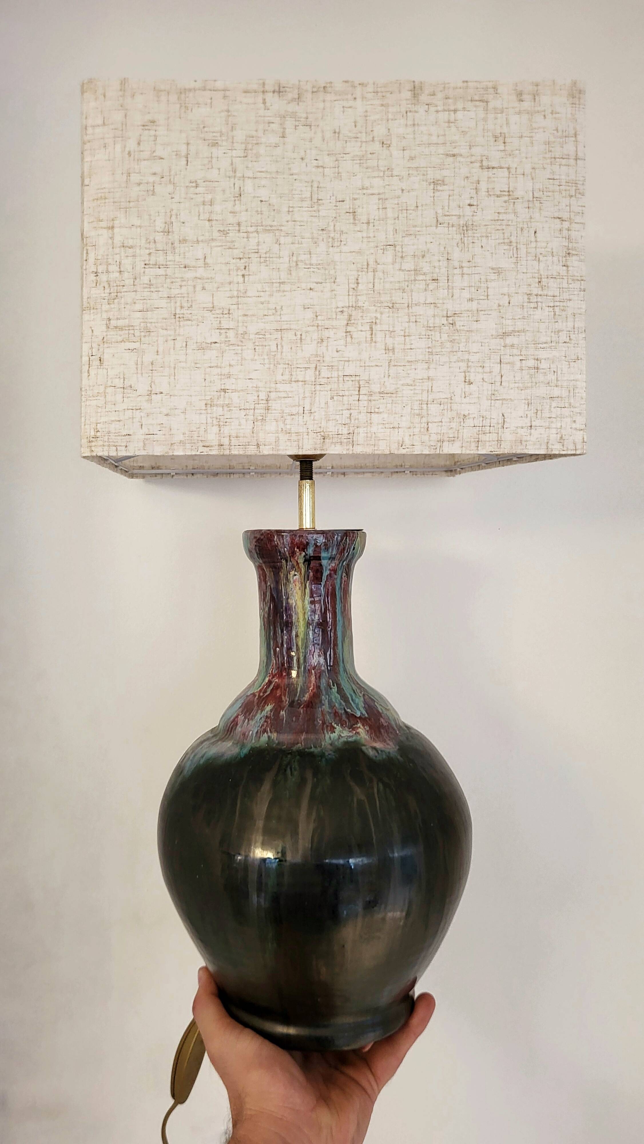 Vintage ceramic lamp