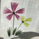 Digoin dishes and gravy boats, Floréal 60's model