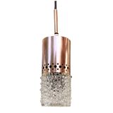 Hanging lamp designed by F. Perceny, VEB Narva Leuchten, Germany, 1970s.