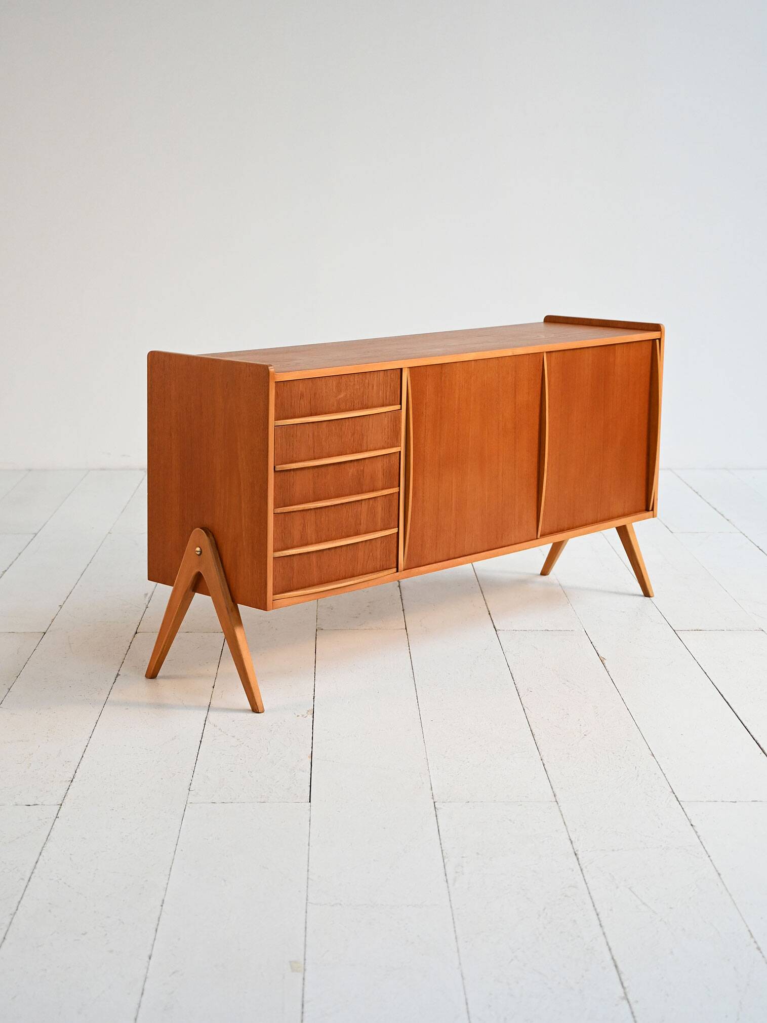 Scandinavian teak sideboard, Sweden, 1960s