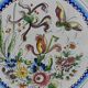 Paire d'assiettes en faïence de Nevers signées Félicien Cottard entre 1898 et 1908