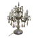 Large Bohemian crystal chandelier