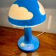 Mushroom lamp cloud Skojig Ikea blue design Henri Preutz