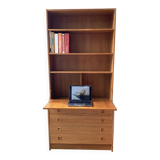 Mid-century teak wall unit by Sejling Skabe, Denmar