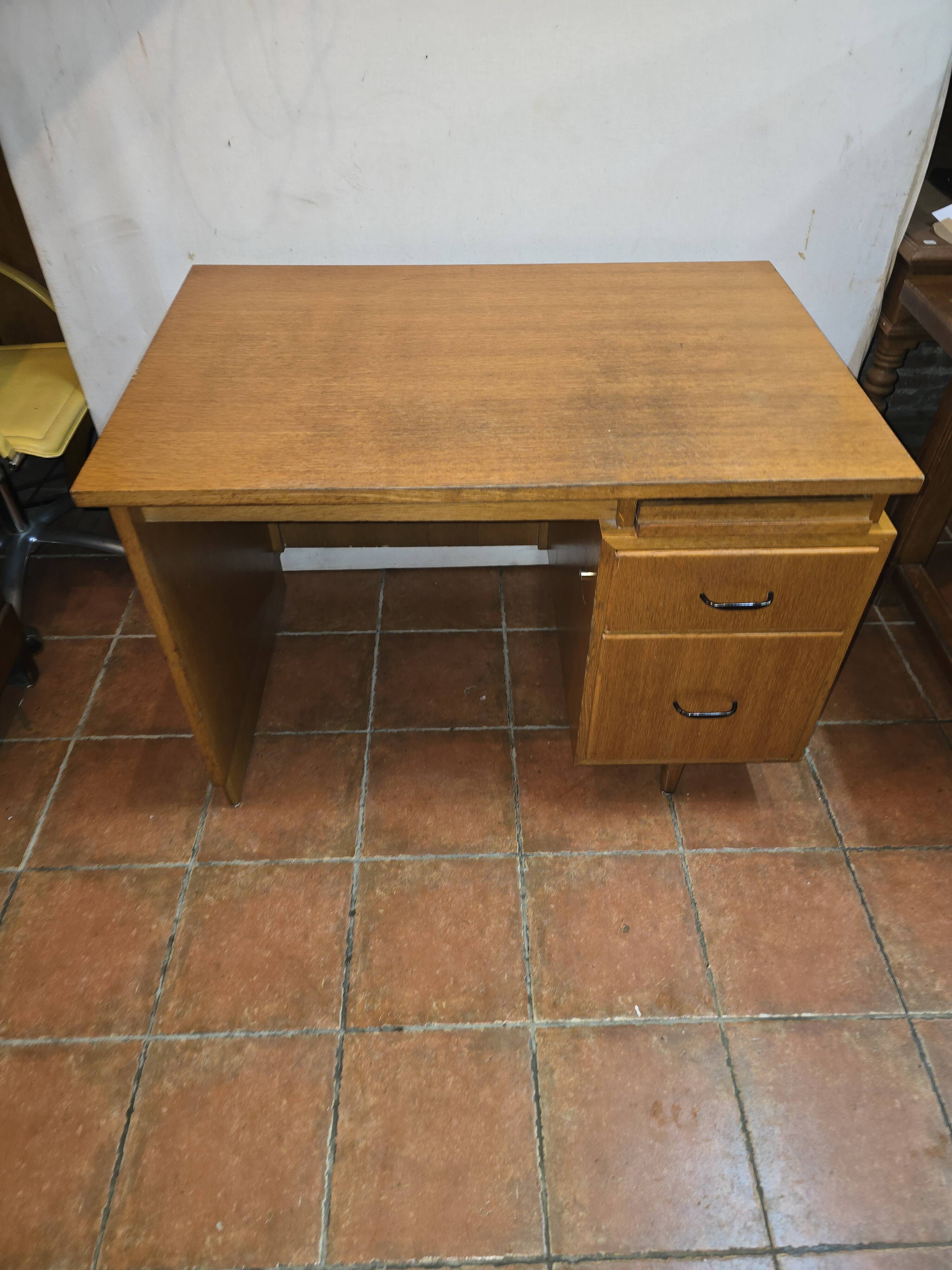 1960s Burwood Oak Desk
