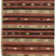 Anatolian handmade kilim rug 416 cm x 80 cm