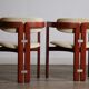 Ensemble de 6 chaises Augusto Savini Pamplona pour Pozzi, Italie 1965