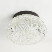 1960s floral round ceiling light