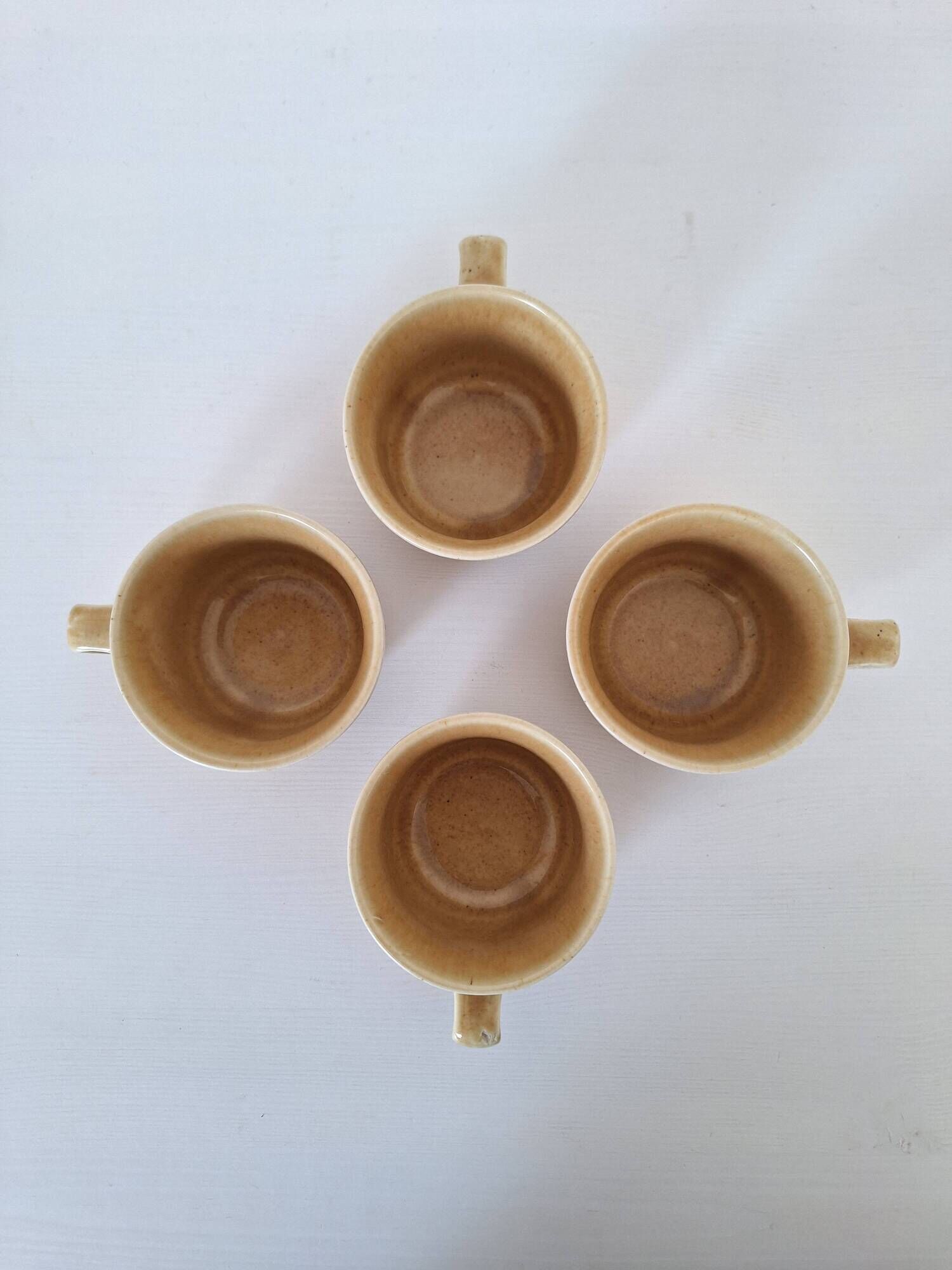 Honey beige mugs
