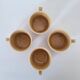 Honey beige mugs