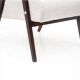 Fauteuil beige, Pologne, années 1960