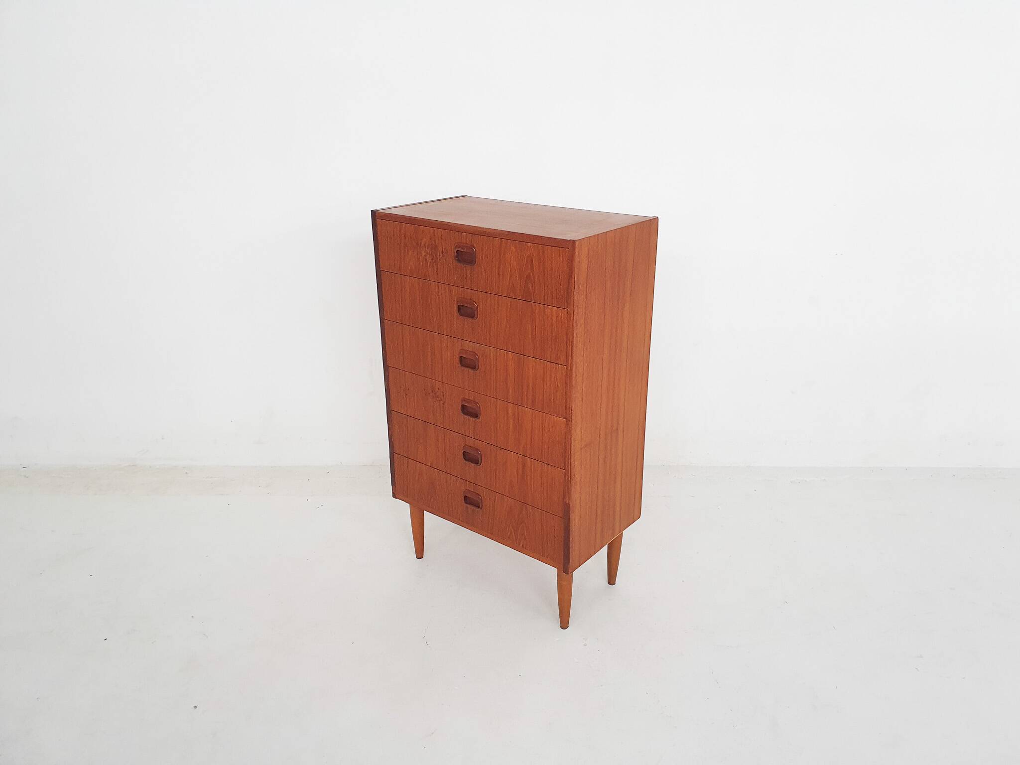 Commode en teck par MSI, Suède années 1950