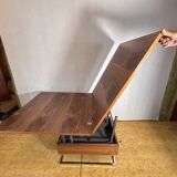 Multifunctional design dining table to coffee table