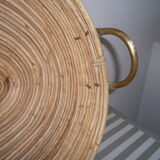 Rattan tray