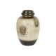 Fat Lava Vase XXL West Germany Scheurich Cream Brown 286-51