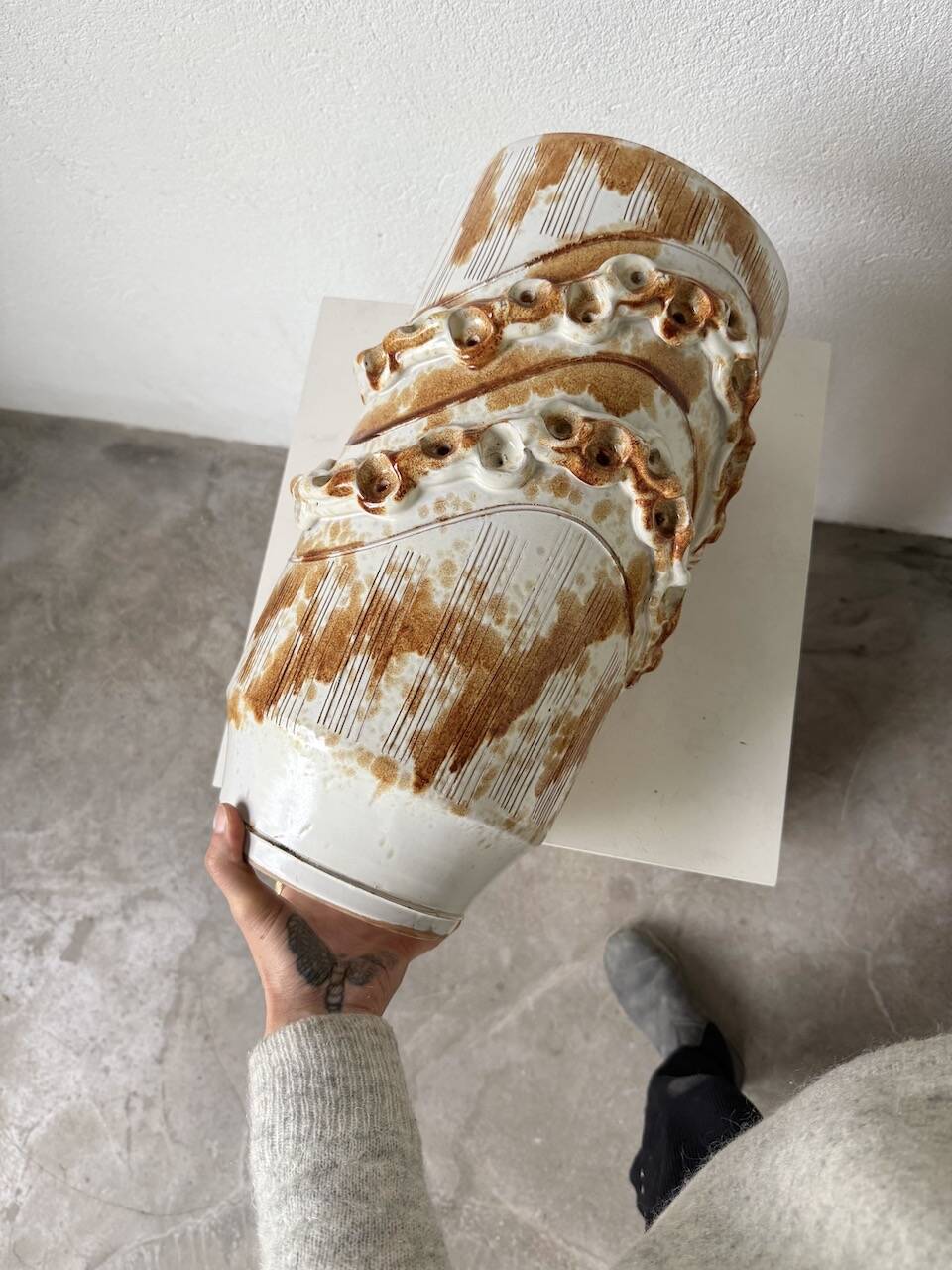 XXL vase Italy 1960