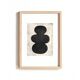 Duo de peintures abstraites - M206 et M207 - signées eawy