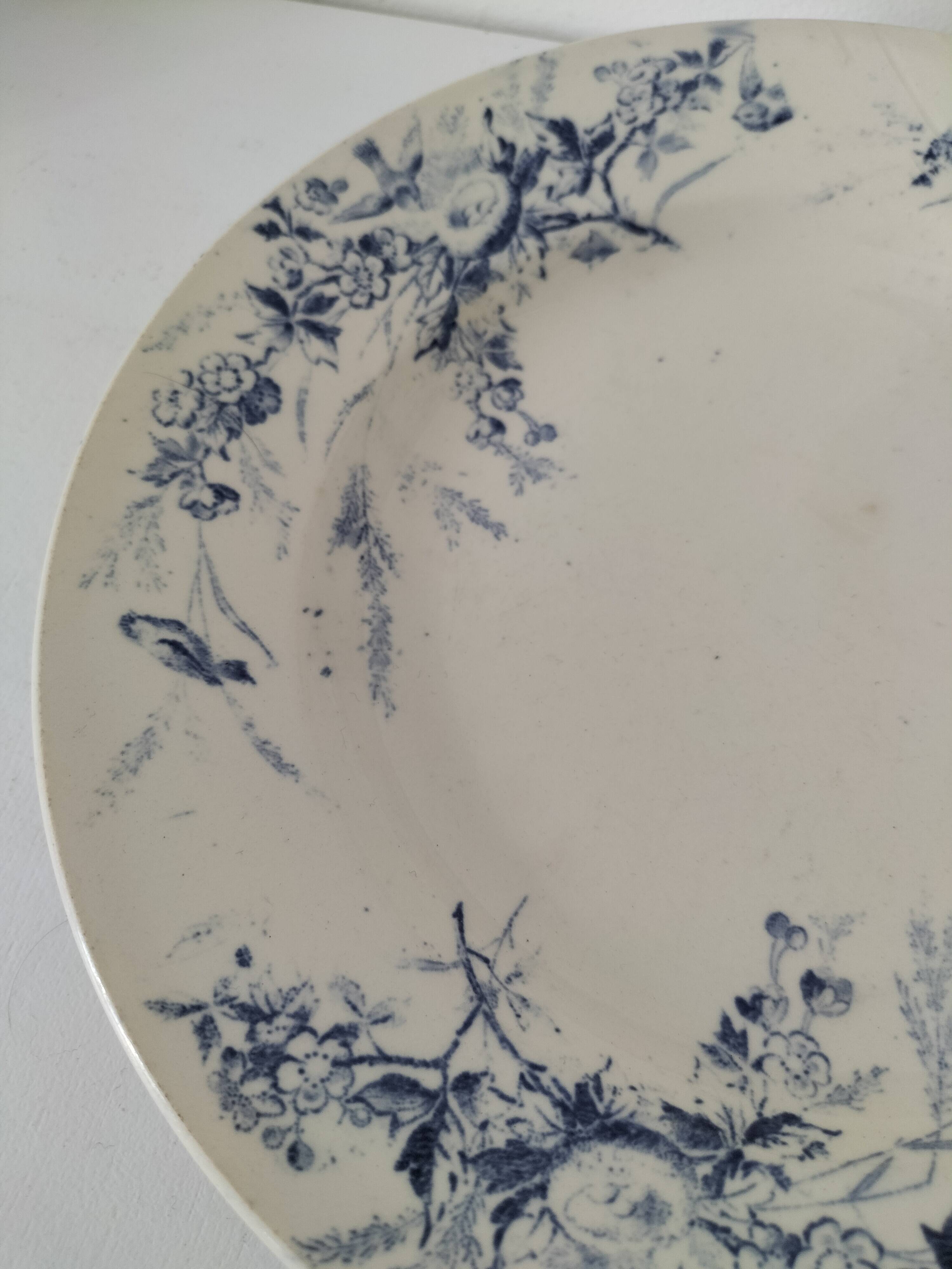 Creil Montereau Plates Linotte Model