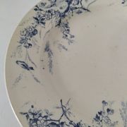 Assiettes Creil Montereau Modèle Linotte