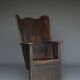 Chaise en pin gallois antique géorgienne pour agneaux, années 1820