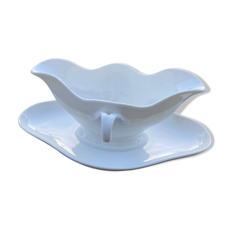 Porcelain sauce boat tableware