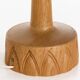 Oak table lamps by AB Stilarmatur Tranås, Sweden, 1960s, set of 2