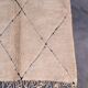 Moroccan rug Beni M'Rirt white - 272 x 346 cm