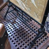 Napoleon III chimney screen - late 19th century