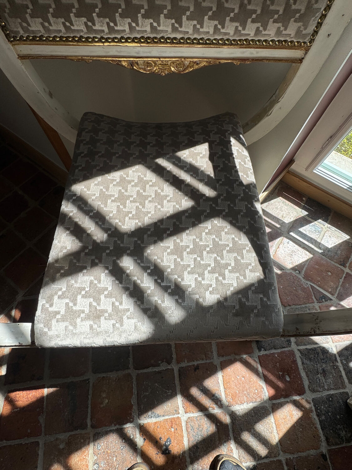 Pair of Curule armchairs