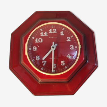 Vintage clock Kienzle ceramic 1970s