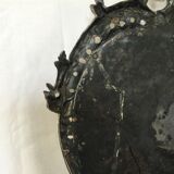 Nineteenth century mirror in silver bronze