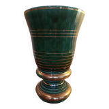 Rare large St Clément vase signed B. Letalle
