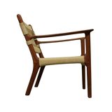 Fauteuil PJ112 par Ole Wanscher pour P. Jeppesen Mobelfabrik