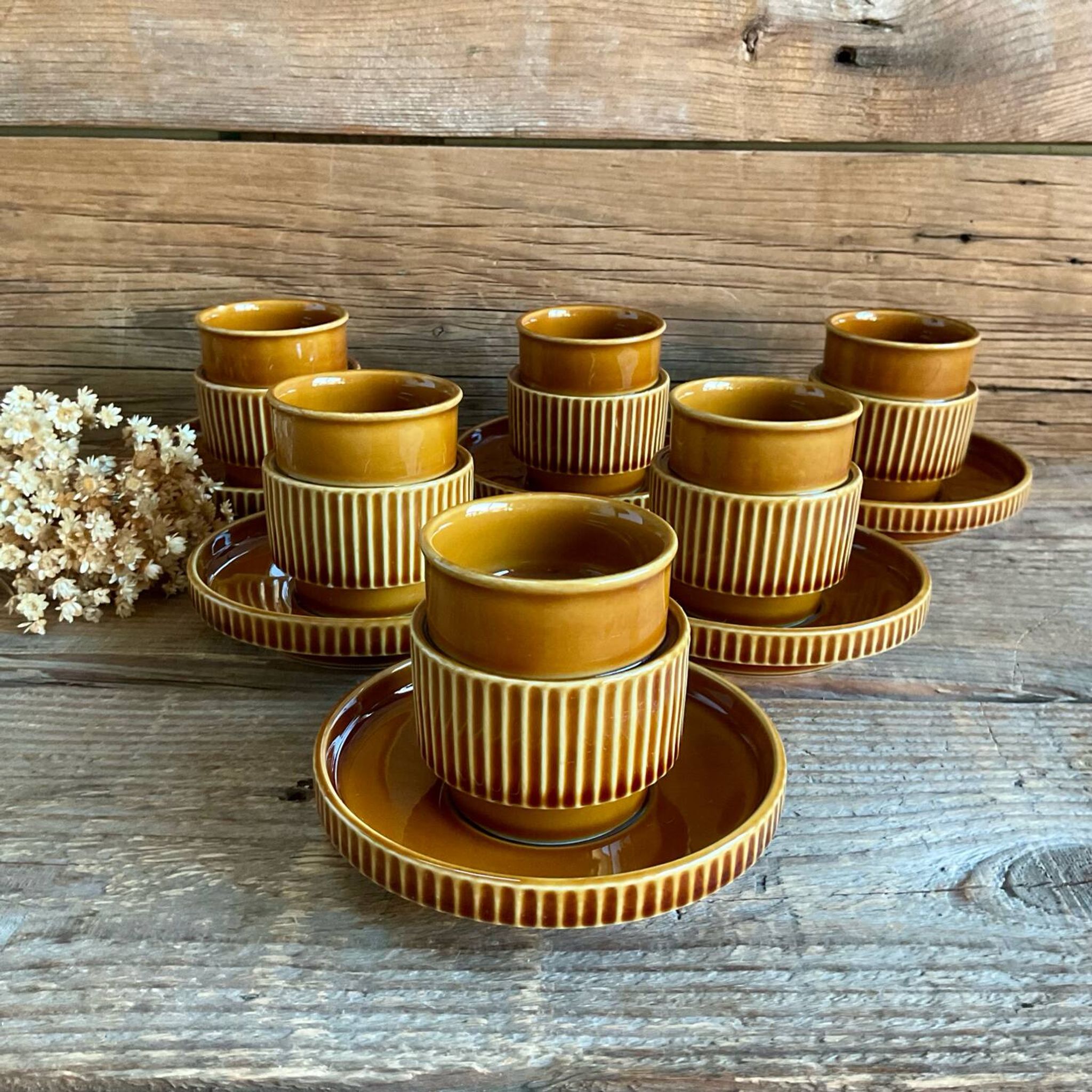 6 espresso cups Tognana Italy