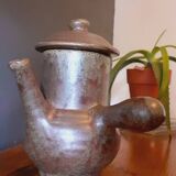 Vintage stoneware coffee set from the 60s, Maine Sars Pottery