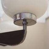 Wooden chandelier, Danish design, 1970s, production: Denmark