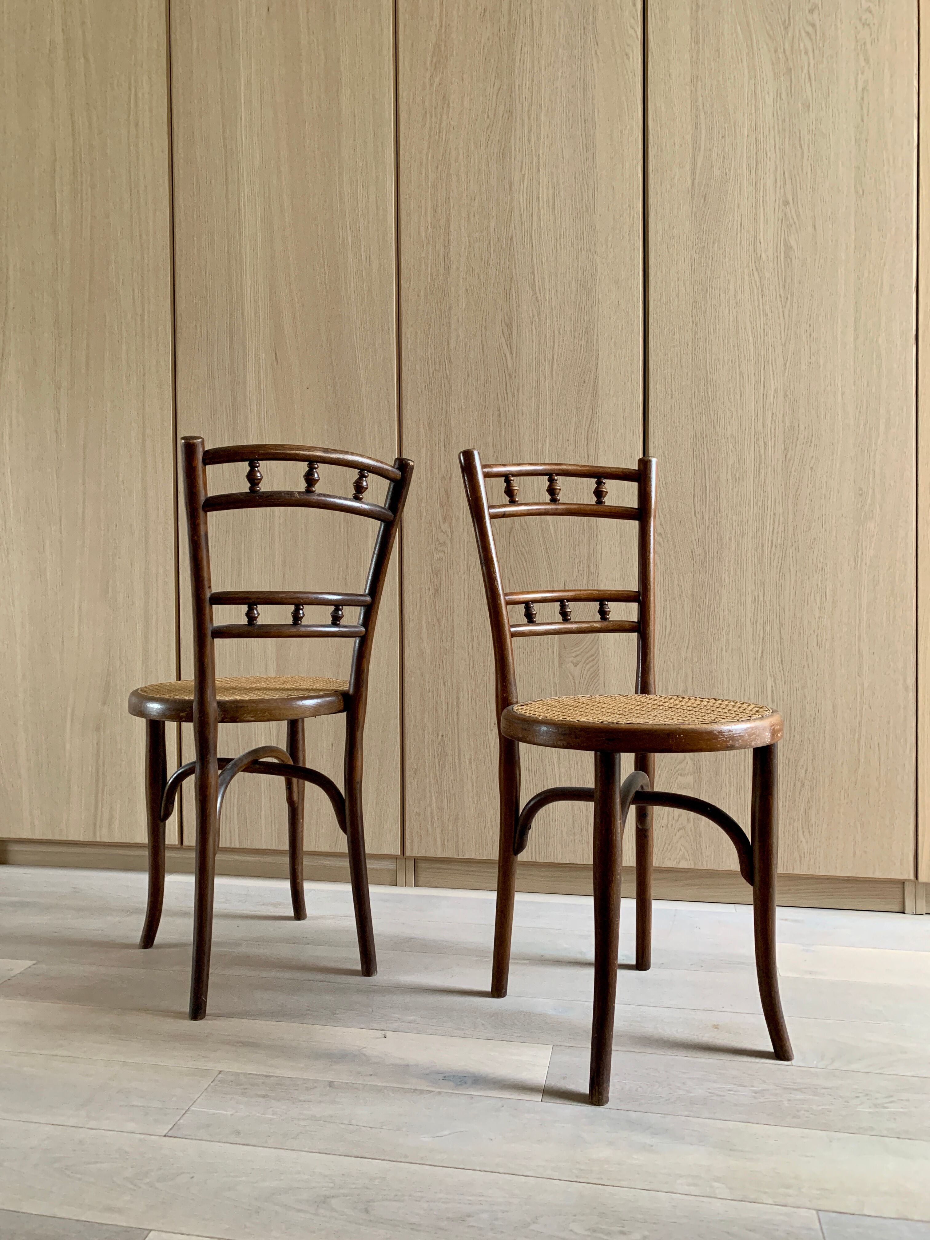 Pair of Thonet chairs