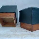 Pair of poufs, 1940