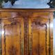Louis XV style carved cherry wood armoire