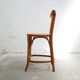 Vintage wooden bar chair by Baumann editions