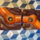 Pair of ceramic wall lights 1970 Pan Leuchten
