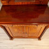 End of 19th Century Light Brown Eclectic Buffet in Walnut