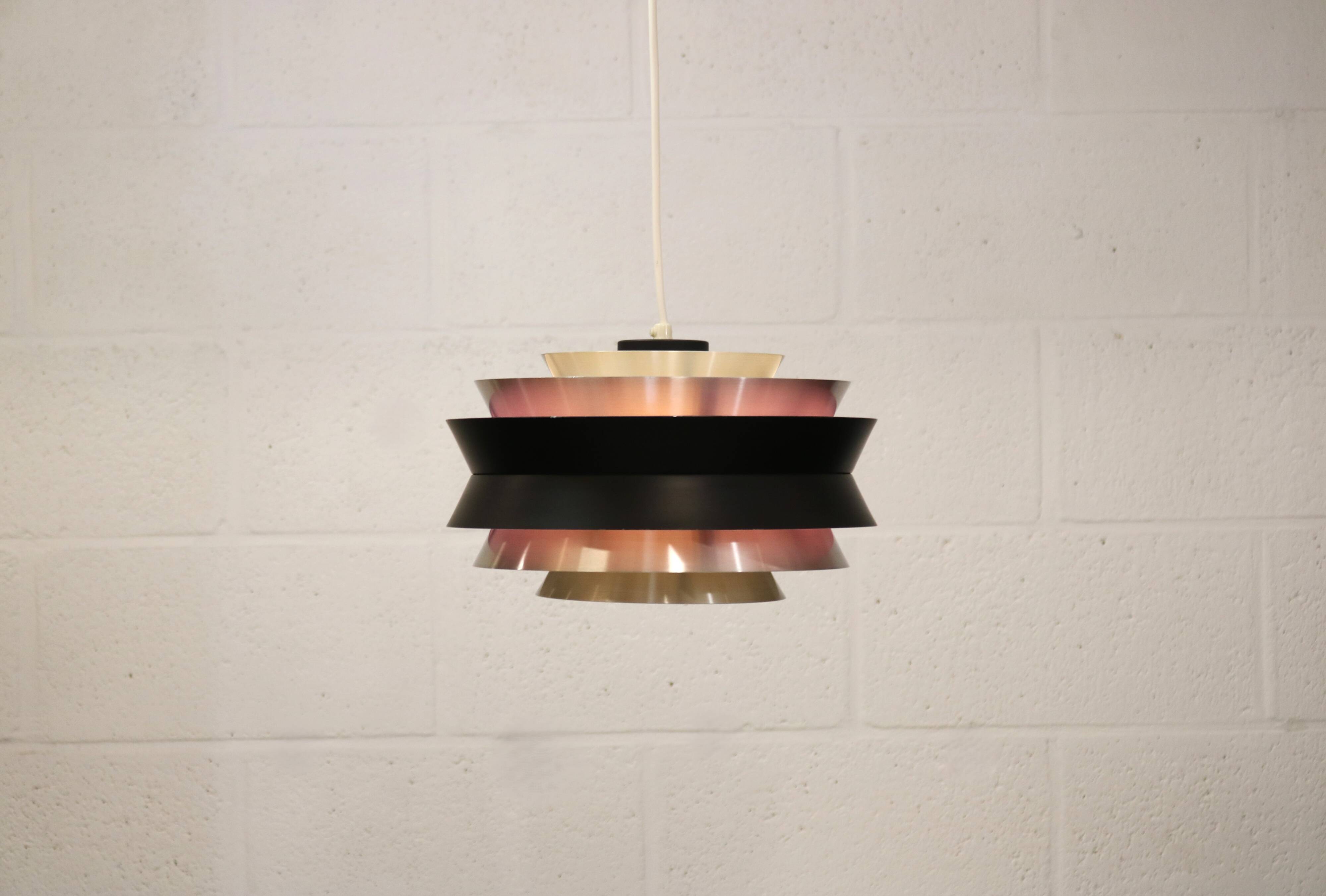 Swedish Vintage Design Lamp: Carl Thore Trava, 1970s Scandinavian Lighting
